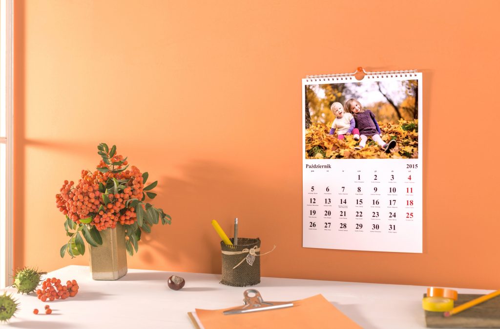 kalendarz ze zdjęciem jako pomysł na prezent dla kobiety