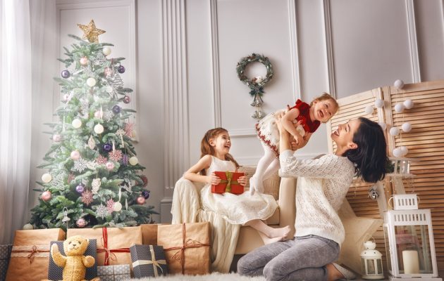 Wyjątkowe świąteczne zdjęcia z rodziną i dziećmi