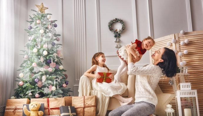 Wyjątkowe świąteczne zdjęcia z rodziną i dziećmi
