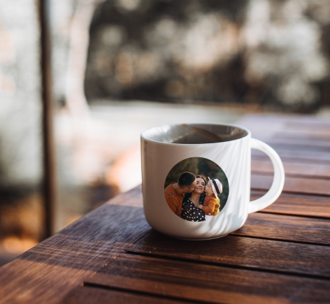 Personalizowany kubek dla babci i dziadka ze zdjęciem
