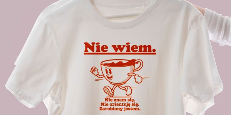 koszulka z własnym nadrukiem - tekstem