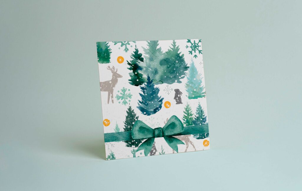 biznesowa kartka świąteczna