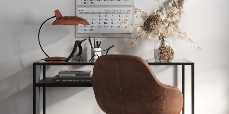 gadżety do biura - kalendarz trójdzielny