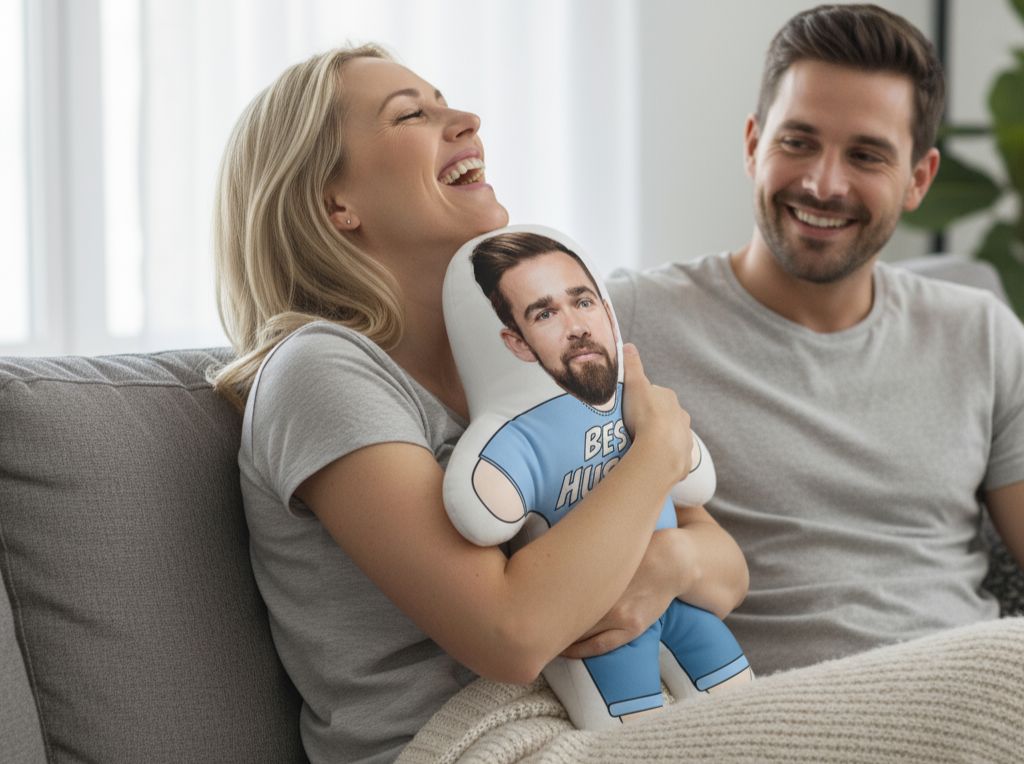 poduszka w kształcie ludzika