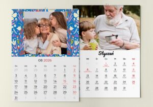 kalendarz dla babci i dziadka na 2026 rok