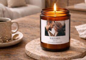 sojowe świeczki personalizowane