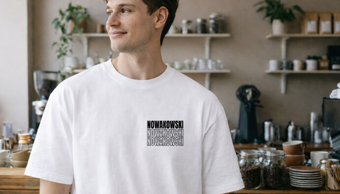 odzież personalizowana empik foto - koszulka z własnym napisem
